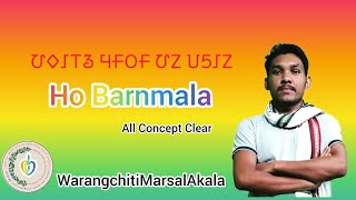 Ho Palao//Ho Barnamala//Warangchiti lipi unurum//By B. C. Banra✍️✍️✍️✍️@WarangchitiMarsalAkala