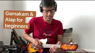 Gamakam and Alap for beginners Class room Session