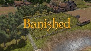 Banished with CC The New Frontier Mod - Autumn in year 0019