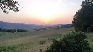 Tuscany sunset 🌇