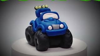 Play-Doh Monster Truck 🛻 BUILD WITH JASON 👷‍♀️ Play-Doh SQUISHED Videos 🌈