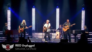 REO Speedwagon Unplugged Live At The San Jose Civic - 1/15/22