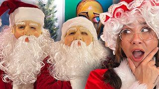 FRANNY GUESSES WHO IS BEHIND THE SANTA CLAUS COSTUME!