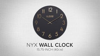 16-inch Nyx Wall Clock