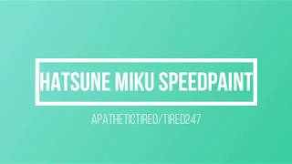 Hatsune Miku Speedpaint