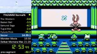 Tiny Toon Adventures 2: Montana's Movie Madness Any% 20:27 [Live Commentary]