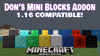 Mini Blocks Addon! Add Mini Version To ALL Blocks! (Don's Mini Block)