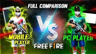 📱Player vs 💻Player😱 || OP gameplay || Garena Free Fire || Pasha Group