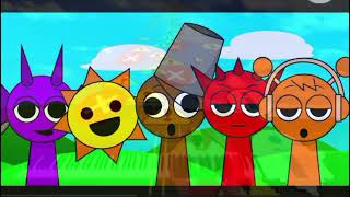 Music using only sounds from Windows xp and 98, but Sprunkies is singing