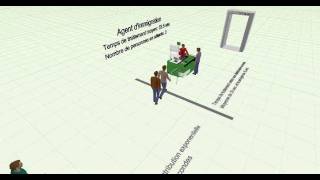Simulation FlexSim: Agent de douane