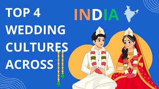 Top 4 Wedding Cultures in India You Need to See | A Visual Cultural Tour