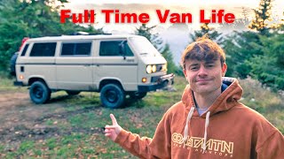 Day In The Life Of A 23 Year Old Who Lives In A Van