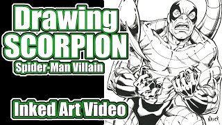 Todd Nauck Draws the Spider-Man Villain, The Scorpion: Inked Art