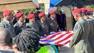 Former President Samuel K. Doe & Former First Lady Nancy B. Doe leaves for burial at their residence