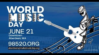 World Music Day 98520 group sing-a-long "COME AS YOU ARE!"