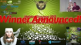 Holiday Giveaway Grand Prize Winner Announced! - It's Not Over!
