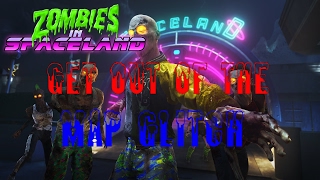 GLITCH OUT OF MAP ZOMBIES INFINITE WARAFRE!!!