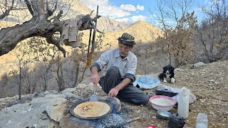 Iran nomadic life: Jahangir's trip to the mountains to graze sheep and cook delicious food