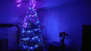 Christmas Tree Light Show - TSO Wizards in Winter