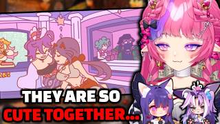 Ironmouse is AMAZED by her New Song "Meow" featuring Numi and Michi's Conceptart