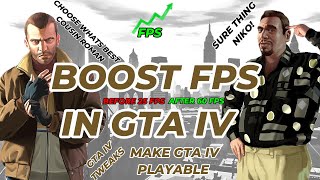 Boost FPS in GTA IV | Fix constant lags and stutters in GTA IV | Make GTA IV smoother