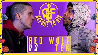 Red Wolf vs Tek | Rap Is Full | Refuse to Die