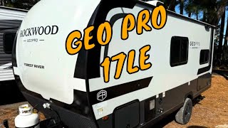 NEW 2026 ROCKWOOD GEO PRO 17LE TRAVEL TRAILER W/ BUNK BEDS Dodd RV WALK THROUGH NEW FLOORPLAN