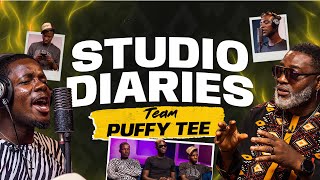 PUFFYTEE EMBRACES THE TITLE OF A PROUD COACH | STUDIO DIARIES WITH TEAM PUFFYTEE-NEXT AFROBEATS STAR