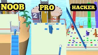 Bridge race gameplay | Zaplax