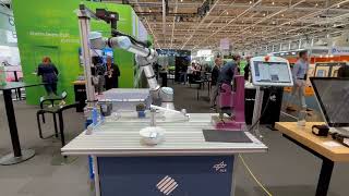 Flexible Automation with Leverage Robotics ToolCubes at Hannover Messe 2023