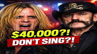 Sebastian Bach Got Paid $40,000… To NOT Sing This Song
