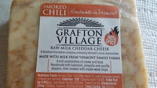 "Smoked Chili" Cheddar Cheese Live Test