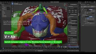 Tips and Tricks in BlockSurfaces, Mirror Target EN