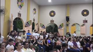 Devotos de Santa Terezinha prestigiam abertura da Festa da Padroeira, em Santa Terezinha-PB