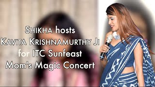 Shikha hosts Kavita Krishnamurthy Ji for ITC Sunfeast #MomsMagicConcert