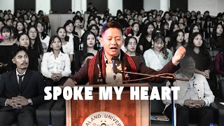 Spoke on Beautiful Mind at Nagaland University Freshers Meet 2025 | The Lungleng Show