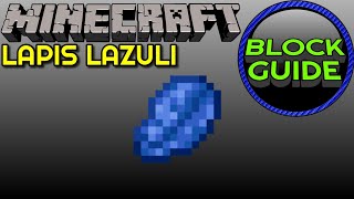 Lapis Lazuli - Minecraft Minerals Guide