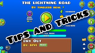 Tips and tricks for the lightning road in geometry dash