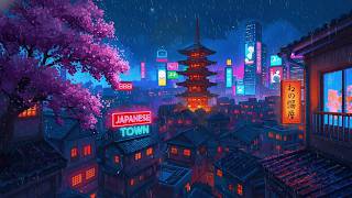 90's Lofi Rain ☔ Chillhop Study Beats & Cozy Night Vibes 🌙 Playlist