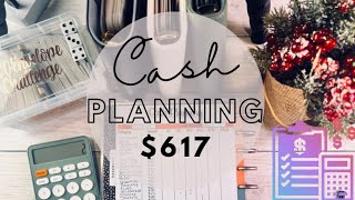 Cash Budget & Planning $617 | Cash Envelope System | Sinking Funds & Savings Challenges