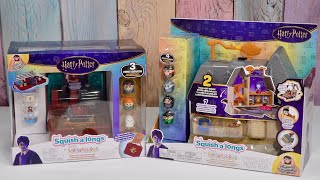 Harry Potter Squish-A-Longs Hogwarts Express and Castle Playsets