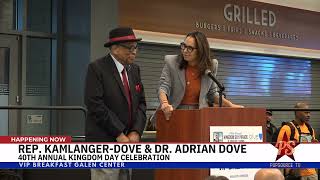 Congresswoman Sydney Kamlager-Dove Praises Civil Rights Advocate Dr. Adrian Dove at VIP Event in LA