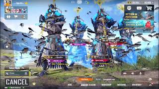 Poseidon x suit maxed lobby effect 🔥 #PUBG #xsuit #poseidon
