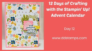 Stampin' Up! 12 Days of Crafting Advent Calendar Day 12 Spoiler Alert  Sneak Peeks + Projects!