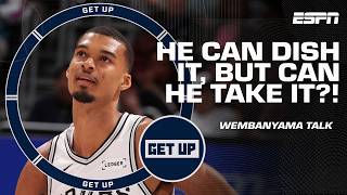 Victor Wembanyama keeps on CALLING PEOPLE OUT 🗣️ Is it time to CALL HIM OUT? 😮 | Get Up
