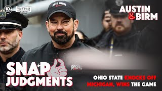 Snap Judgments: Ohio State dominates Michigan in Ann Arbor, clinches B1G title game berth