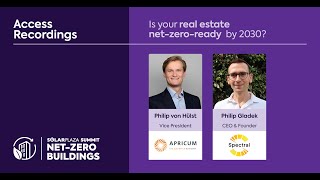 Solarplaza Webinar | Is your real estate net zero ready by 2030