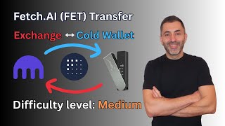 How to transfer Fetch.AI (FET) from Kraken to Ledger Nano S Plus and back