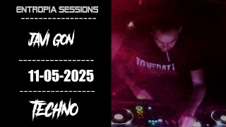 Sesión Javi Gon durante el evento de Entropia en el Bunker