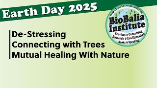 2025 Earth Day Talk and Experience: De-Stressing, Connecting with Trees, Mutual Healing with Nature